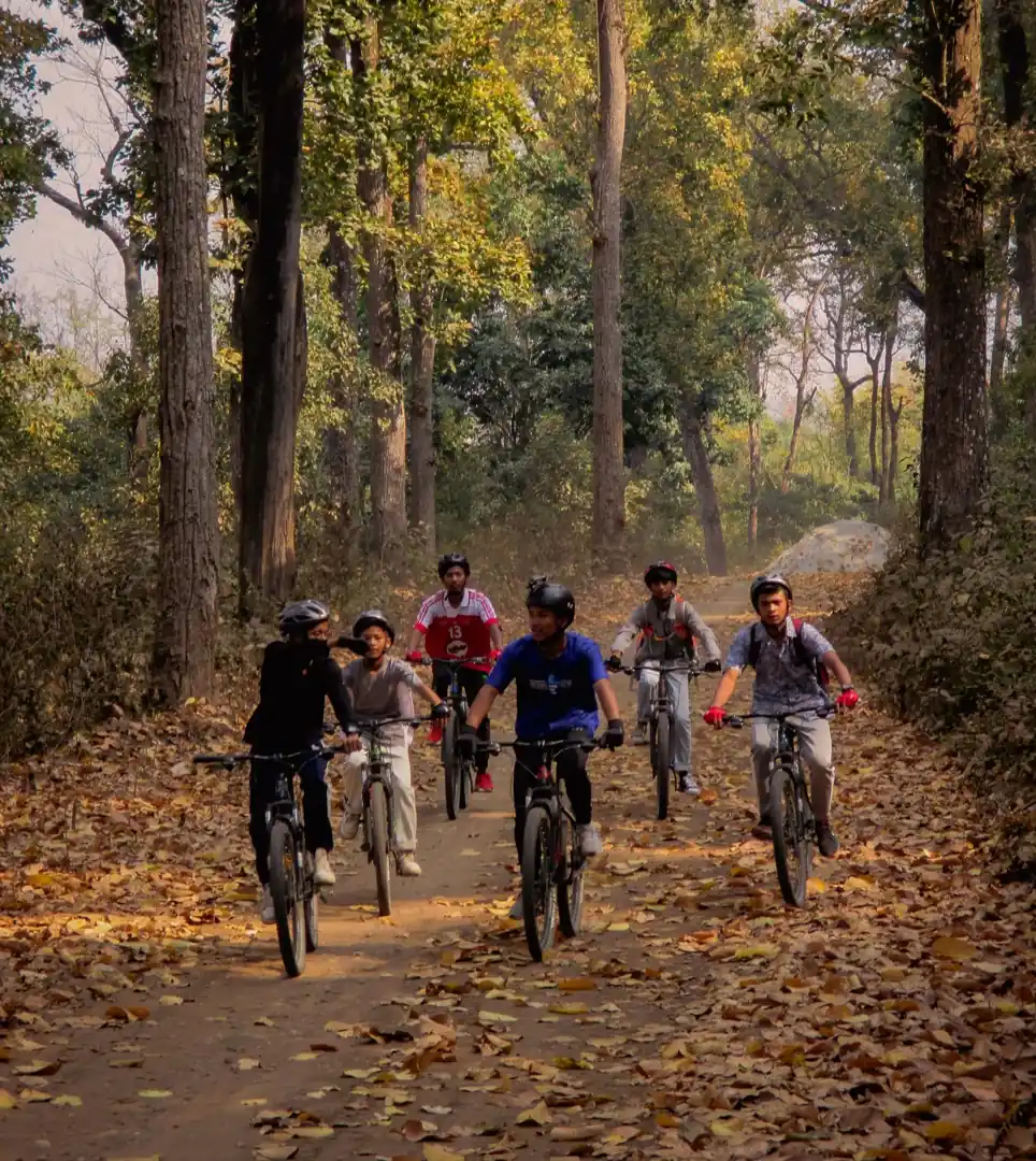 Cycling towards Rukhad