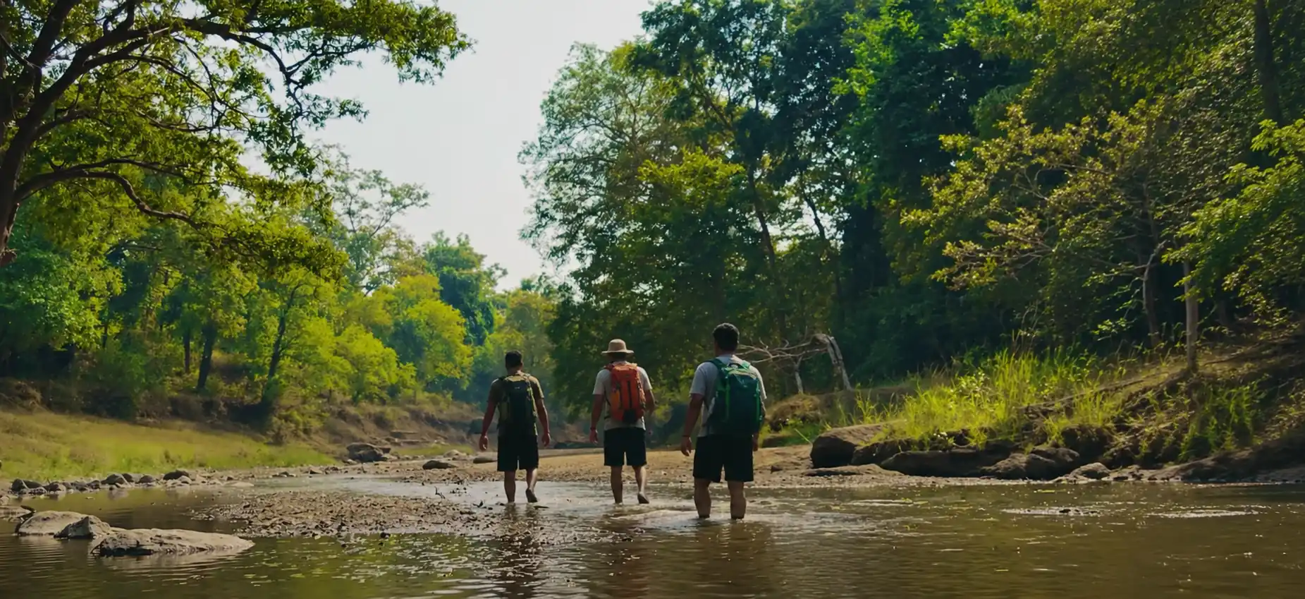 Pench National Park forest landscape associated with The Jungle Book